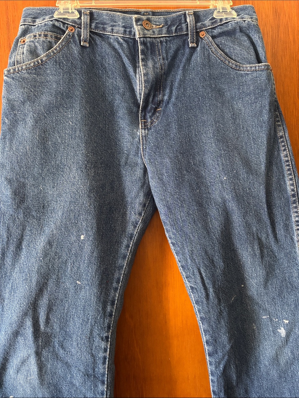 Dickies Men's Dark Blue Relaxed Work Jeans